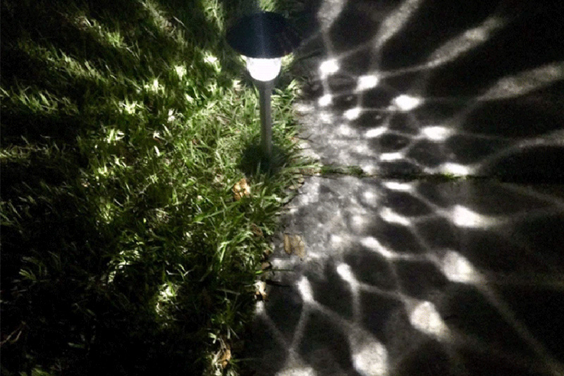 Lumière de piquet étanche de jardin solaire
